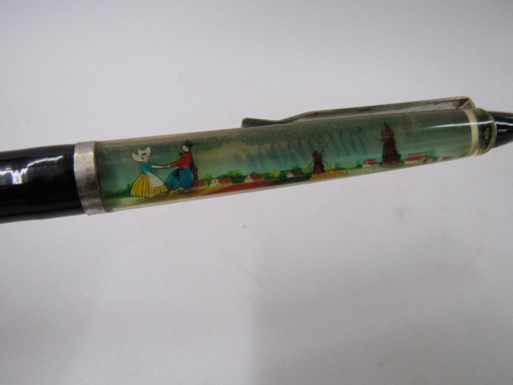 Grouping of Antique/ Vintage Floaty Advertising Mechanical Pencils/ Pens