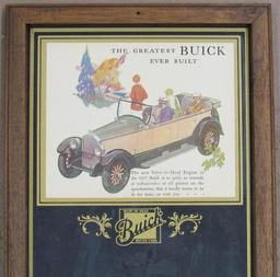 Buick Valve-In-Head Chalkboard Sign