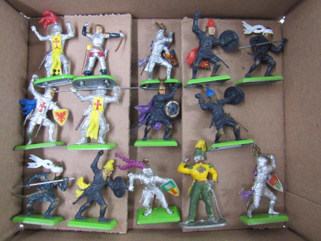 Collection Vintage Britains Deetails Medieval Knights