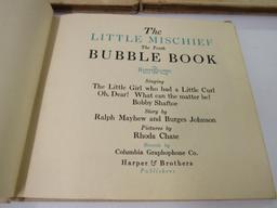 Lot (5) 1910's/20's Ralph Mayhew Bubble Books (Childrens Books)