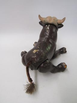 Antique 1930's Disney Ferdinand the Bull Large Composition Toy