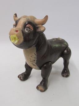 Antique 1930's Disney Ferdinand the Bull Large Composition Toy