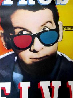 Elvis Costello/TRUST 1981 Promo Poster