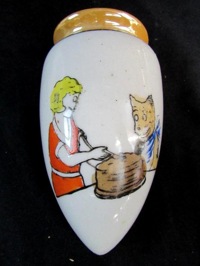 1930's Orphan Annie Porcelain Wall Pocket