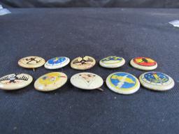 WWII Kellogg's Pep Cereal Squadron Pins