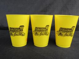 (3) 1974 Flintstones-Arthur Treachers Cups