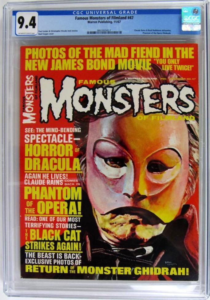 Famous Monsters #47/1967 CGC 9.4