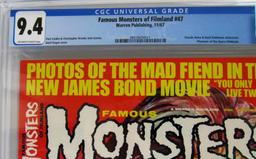 Famous Monsters #47/1967 CGC 9.4