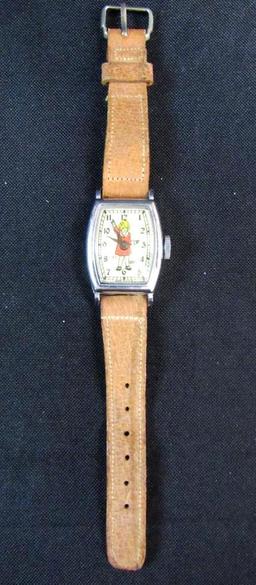 1930's Orphan Annie Child's Wrist Watch