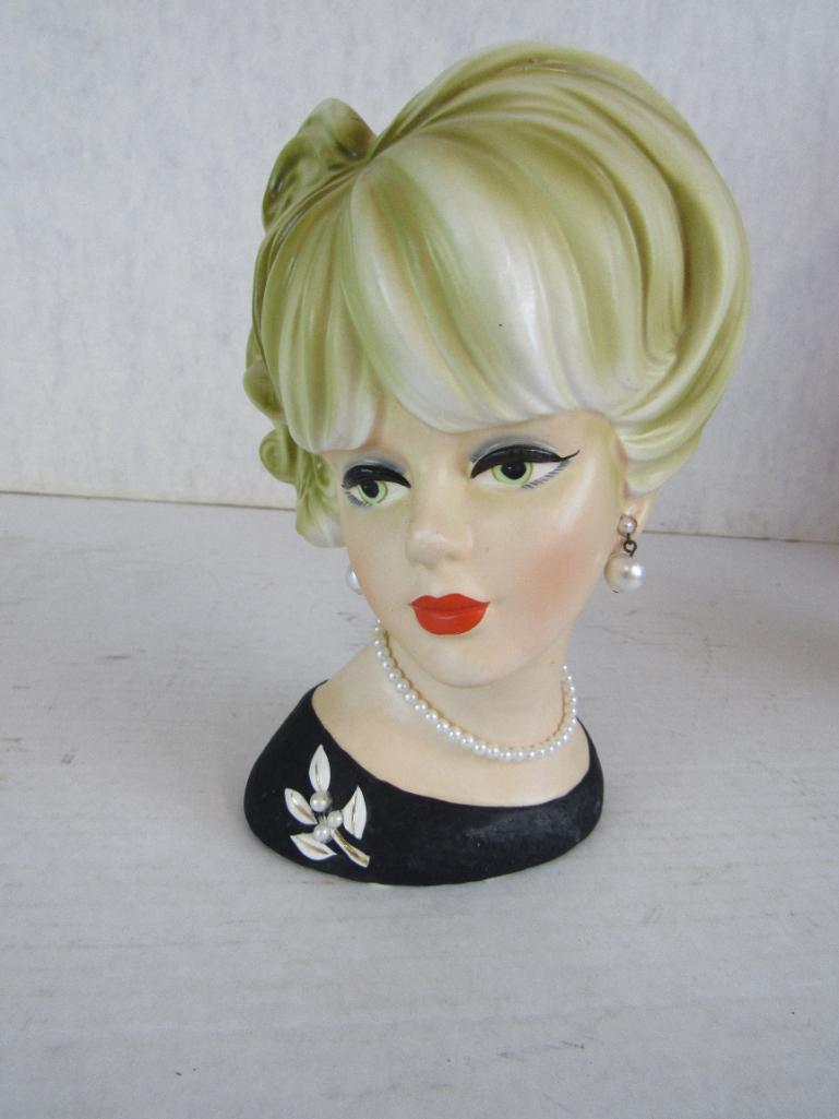 Large Vintage Original Napcoware 8" Head Vase