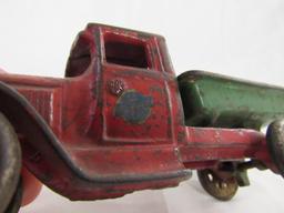 Antique Arcade Cast Iron 6" Mack Dump Truck Original