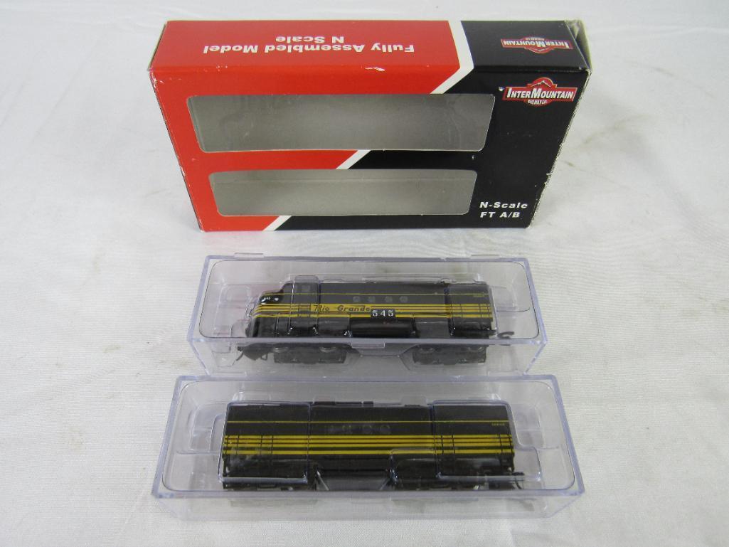 Intermountain Railway N-Scale D&RGW Rio Grande FT A&B Locomotive Set