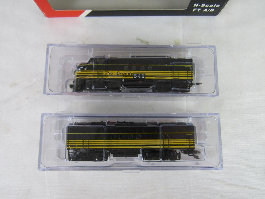 Intermountain Railway N-Scale D&RGW Rio Grande FT A&B Locomotive Set