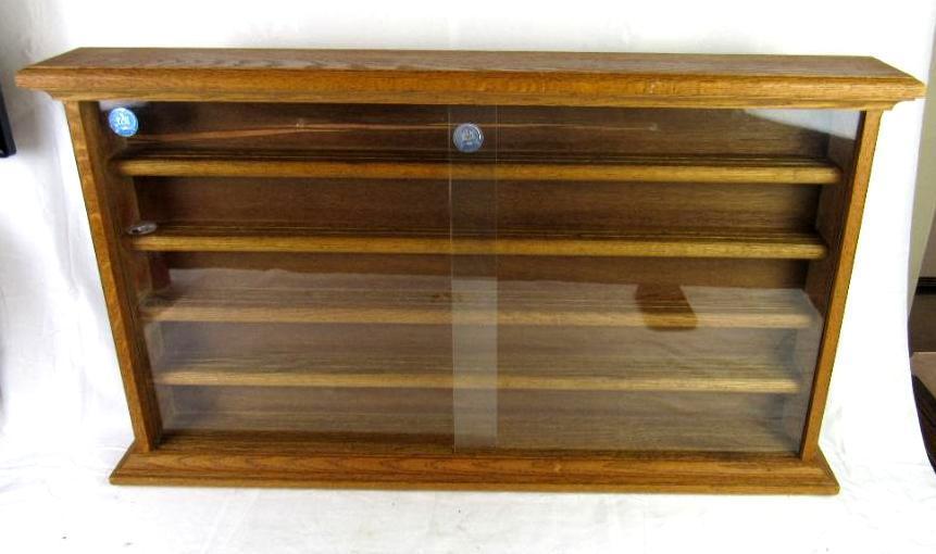 Beautiful Oak 3 Ft. Glass Door Display Case