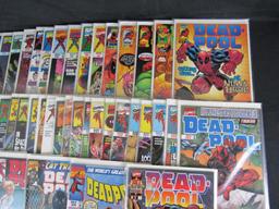 Deadpool (1997 Series) HUGE Run #0, 1-53 Near Complete (Missing 1 book)