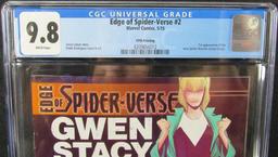 Edge of Spider-Verse #2 (2015) Key 1st Appearance Spider-Gwen 5th Printing Variant CGC 9.8