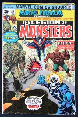 Marvel Premiere #28 (1976) Key 1st Legion of Monsters