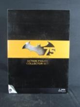 DC Collectibles Batman 75th Anniversary Action Figure Boxed Set (4) Sealed/ HUGE