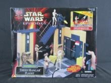 Vintage 1999 Hasbro Star Wars Episode 1 Theed Hangar Playset Sealed