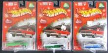 (3) Hot Wheels 2004 Holiday Rods Purple Passion/ real Riders