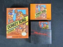 Vintage Nintendo NES Donkey Kong Classics Game Complete in Orig. Box w/ Manual