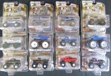 Lot (12) Greenlight Kings of Crunch 1:64 Diecast Monster Truck All Different