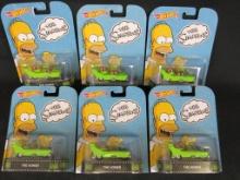 Lot (6) Hot Wheels Retro Entertainment The Simpsons "The Homer"