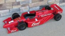 Excellent Budweiser 52" Advertising Replica Indy Car