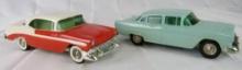 (2) Vintage 1955/1956 Chevrolet 1:25 Promo Cars / Banks