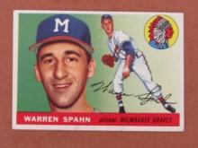 1955 Topps #31 Warren Spahn