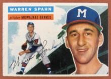 1956 Topps #10 Warren Spahn