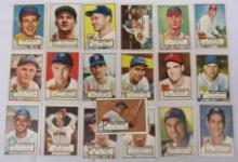 Lot (19) 1952 Topps Baseball Cards