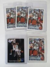 1992-93 Upper Deck Shaquile O'Neal RC Rookie Card Lot (5)
