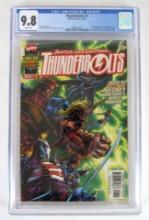 Thunderbolts #1 (1997) Key Issue Thunderbolts Revealed as ex-villans. CGC 9.8