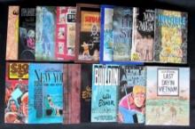 Lot (15) Assorted WIll Eisner Graphic Novels and Hard Cover Books Master Illustrator