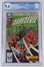 Daredevil #174 (1981) Classic Frank Miller Elektra Cover/ 1st App. The Hand CGC 9.6