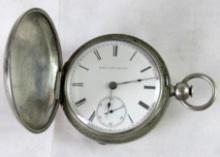 Antique 1874 Elgin G. M. Wheeler 13 Jewel Key Wind Pocket Watch
