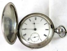 Antique 1872 Waltham (Fogg's) 15 Jewel Key Wind Pocket Watch