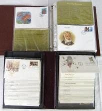(2) Complete Albums 1970's-2000's 1st Day Cover / Stamps