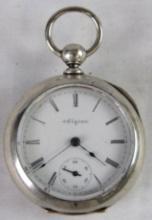 Antique 1869 Elgin W.H. Ferry 15 Jewel Key Wind Pocket Watch