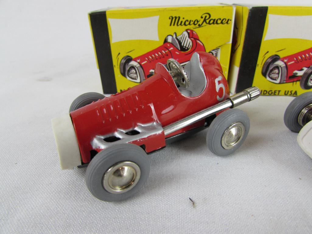(2) Lillipit Key Wind Micro Racers MIB (Contemporary Schuco)