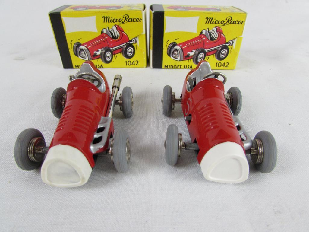 (2) Lillipit Key Wind Micro Racers MIB (Contemporary Schuco)