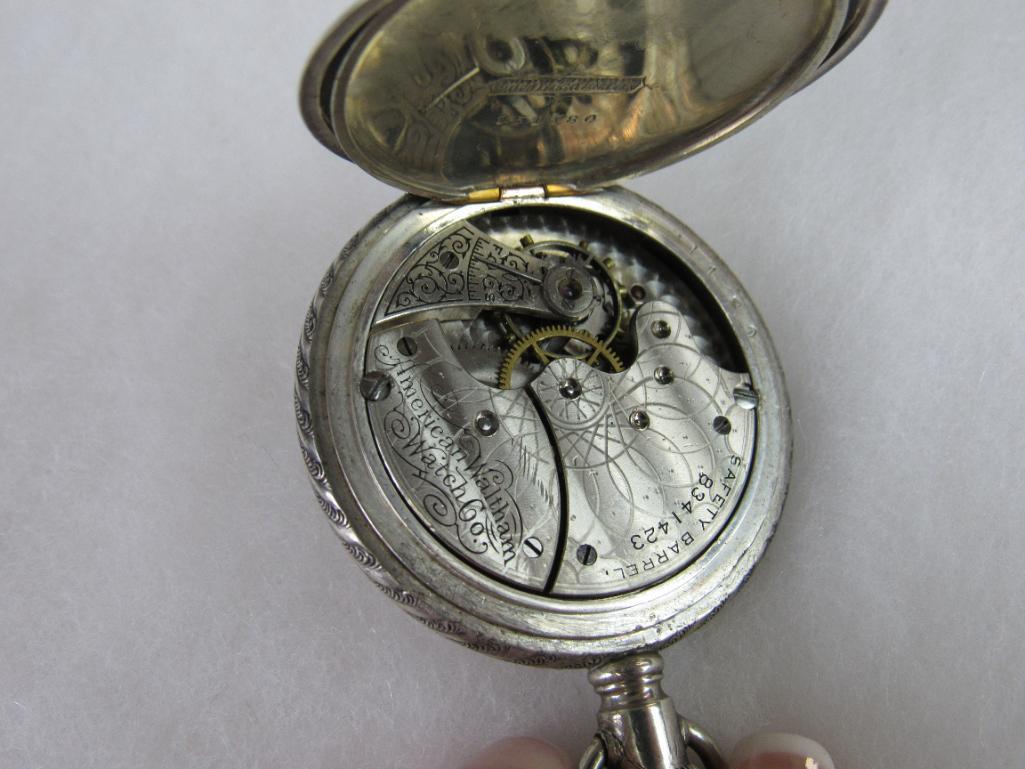 Antique Waltham Seaside 7J Pocket Watch Size 6