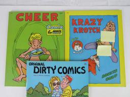 Group of (3) 1970's Bronze Age Adult Comics