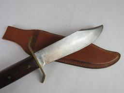 Vintage Vietnam Era Western Bowie Knife in Sheath (Boulder, Colorado)