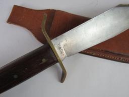 Vintage Vietnam Era Western Bowie Knife in Sheath (Boulder, Colorado)