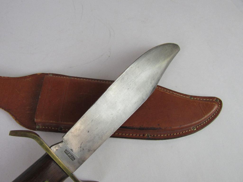 Vintage Vietnam Era Western Bowie Knife in Sheath (Boulder, Colorado)