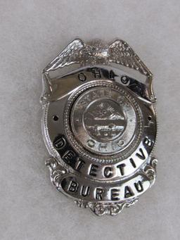 Original Obsolete Police Detective Bureau State of Ohio