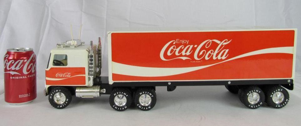 Vintage 1970's/80's Nylint Pressed Steel Coca Cola Semi-Truck