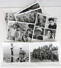 Platoon (1986) Group of (9) Original Studio Photographs